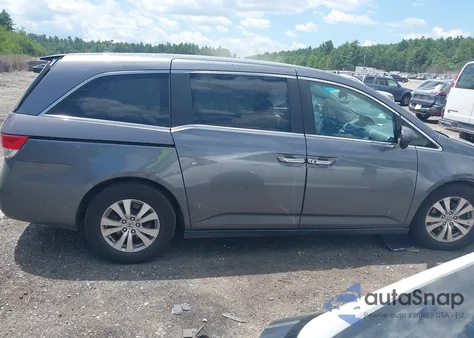 2014 Honda Odyssey Ex-L z USA, uszkodzony, nr VIN 5FNRL5H60EB112293